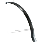 Eurofender Snello Front fender PVC 28 Inch 51 mm Gloss Black