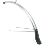 Eurofender Snello Front fender PVC 28 Inch 51 mm Silver