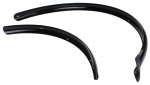 Eurofender kotflügelset Rapido 28 Zoll 46 mm Kunststoff schwarz