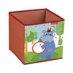 Fisher-Price opbergbox nijlpaard 31 x 31 x 31 cm rood Fisher-Price opbergbox nijlpaard 31 x 31 x 31 cm rood