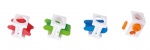 Hape Quadrilla besturingsblokken 4 stuks Hape Quadrilla besturingsblokken 4 stuks