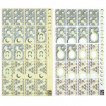 Hape Quadrilla knikkerbaan stickers glow in the dark Hape Quadrilla knikkerbaan stickers glow in the dark