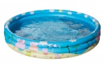 Happy People opblaaszwembad Peppa Pig 122 x 23 cm blauw Happy People opblaaszwembad Peppa Pig 122 x 23 cm blauw