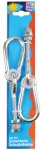 Happy People veiligheidshaak schommel 20 cm staal 2 stuks Happy People veiligheidshaak schommel 20 cm staal 2 stuks
