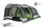 High Peak Brixen 4.0 Family tent 4-person 480 x 240 cm Gray