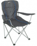 High Peak klapstoel Salou 54 x 43,5 cm polyester/staal grijs
