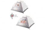 High Peak Atmos Familietent 3-Persoons 390 x 180 cm Donkergrijs