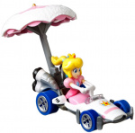 Hot Wheels racebaanauto Mario Kart Peach 1:64 diecast roze Hot Wheels racebaanauto Mario Kart Peach 1:64 diecast roze