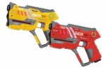 JAMARA laserpistoolset Impulse jongens 22 cm geel/rood JAMARA laserpistoolset Impulse jongens 22 cm geel/rood