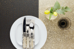KitchenCraft placemat Metallic 30 x 45 cm PVC/polyester goud