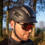 Lynx City Move Bicycle helmet E-bike with LED Rear light Matt black