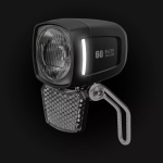 Lynx Elite Koplamp Dynamo Sensor 60 Lux Zwart