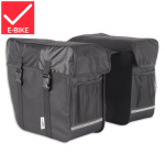 Lynx Olympic Double Double Fahrradtasche Schwarz 35 Liter