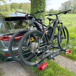 Lynx Wings Tiltable Bike Carrier for 2 Bikes - Tow Bar