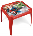 Marvel tafel Avengers junior 50 x 55 x 44 cm rood Marvel tafel Avengers junior 50 x 55 x 44 cm rood