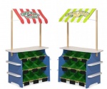 Melissa & Doug houten groente- en limonadekraam 127 cm Melissa & Doug houten groente- en limonadekraam 127 cm