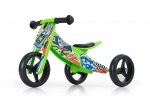 Milly Mally Loopfietsen met 2 wielen 2-in-1 loopfiets Jake Cars Junior Groen Milly Mally Loopfietsen met 2 wielen 2-in-1 loopfiets Jake Cars Junior Groen