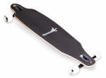 Muuwmi longboard Beach 97 x 23 cm hout beige/zwart Muuwmi longboard Beach 97 x 23 cm hout beige/zwart