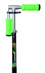 Muuwmi Neon 2-wiel Kinderstep LED Opvouwbaar Voetrem Zwart/Groen