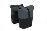 New Looxs Nyborg MIK Double Bicycle Bag 34 Liter Dunkelgrau/Schwarz