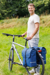 New Looxs Odense Double Bicycle Bag 39 Liter Dark Blue
