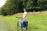New Looxs Odense Double Bicycle Bag 39 Liter Dark Blue