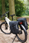 New Looxs Sport MIK Doppel-Fahrradtasche 40 Liter Schwarz
