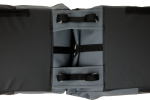 New Looxs Nyborg Dubbele Fietstas 34 Liter Donkergrijs/Zwart