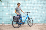 New Looxs Odense Doppel-Fahrradtasche MIK Adapter 39 Liter Schwarz