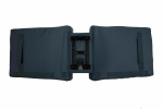 New Looxs Tulum MIK Doppel-Fahrradtasche 32 Liter Pet Grau Grün