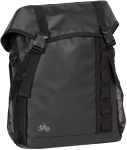 Bike Carbon Water Repellent Bicycle Shoulder Bag 12L Black