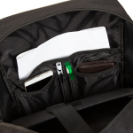 Bike Carbon Water Repellent Bicycle Shoulder Bag 24L Black