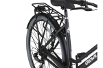 Crown New York 28 Inch Dames 7V V-Brakes Matzwart