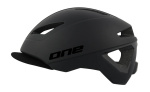 One Crossride Bicycle Helmet Adjustable Black