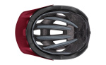 One Trail Pro Fahrradhelm Verstellbar Bordeaux/Schwarz