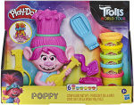 Play-Doh Play-Doh Trolls Poppy haarstylingset diverse kleuren Play-Doh Play-Doh Trolls Poppy haarstylingset diverse kleuren