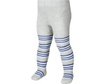 Playshoes maillot Strepen meisjes katoen grijs/blauw