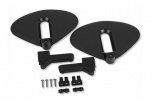 Polisport Junior Footrest Set Grey incl. Mounting hardware