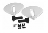 Polisport Junior Footrest Set White