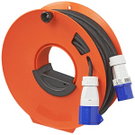 ProPlus kabelhaspel met geïntegreerd handvat 36 cm oranje
