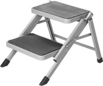 ProPlus step folding 2 steps 59,5 x 49 x 39 cm gray