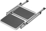 ProPlus step folding 2 steps 59,5 x 49 x 39 cm gray