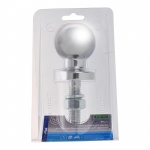 ProPlus trekhaakkogel 50 mm recht staal M16 x 55 mm zilver