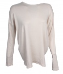 Pursue Fitness cross back sweater beige