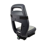 Qibbel Junior 6+ Fahrradsattel hinten mit MIK-HD System Schwarz/Grau