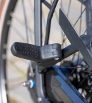 Qibbel Junior 6+ Fahrradsitz hinten mit Gepäckträgerhalterung Schwarz