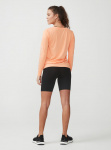 Röhnisch trainingshirt Knot dames polyester/elastaan roze