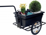 Roland Big Boy Fietskar met Zadelpenbevestiging 16 Inch Unisex Black