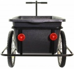 Roland Big Boy Fietskar met Zadelpenbevestiging 16 Inch Unisex Black