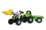 Rolly Toys traptractor met aanhanger RollyKid Deutz-Fahr 5115 G TB